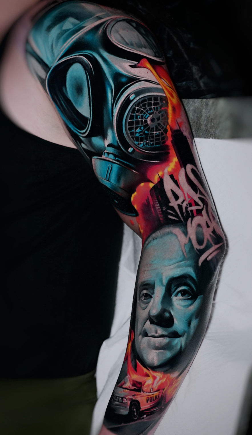 Tattoo artwork by TELLOInk showcasing intricate design