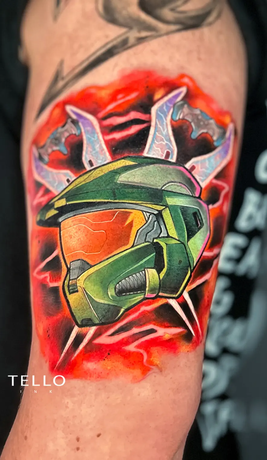 Stylized tattoo design by TELLOInk